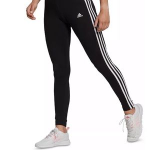 COPY - Black and white adidas leggings in new con…